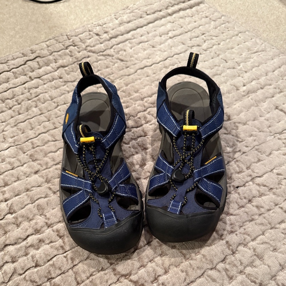 Keen Venice H2 Waterproof Sandals - Blue Closed Toe Trail Shoe